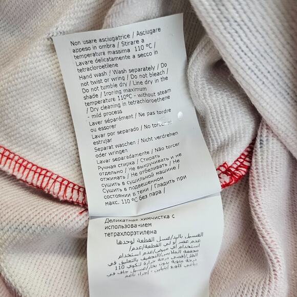 Moschino x Jeremy Scott Budweiser Print Cotton Hoodie Sweatshirt in Red - NWT - Picture 6 of 6